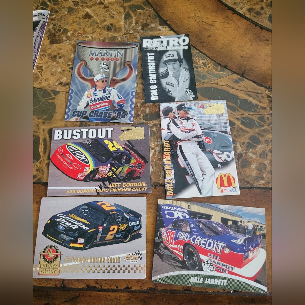 NASCAR Collectible Racing Cards - Multicolor Set - Picture 2 of 3